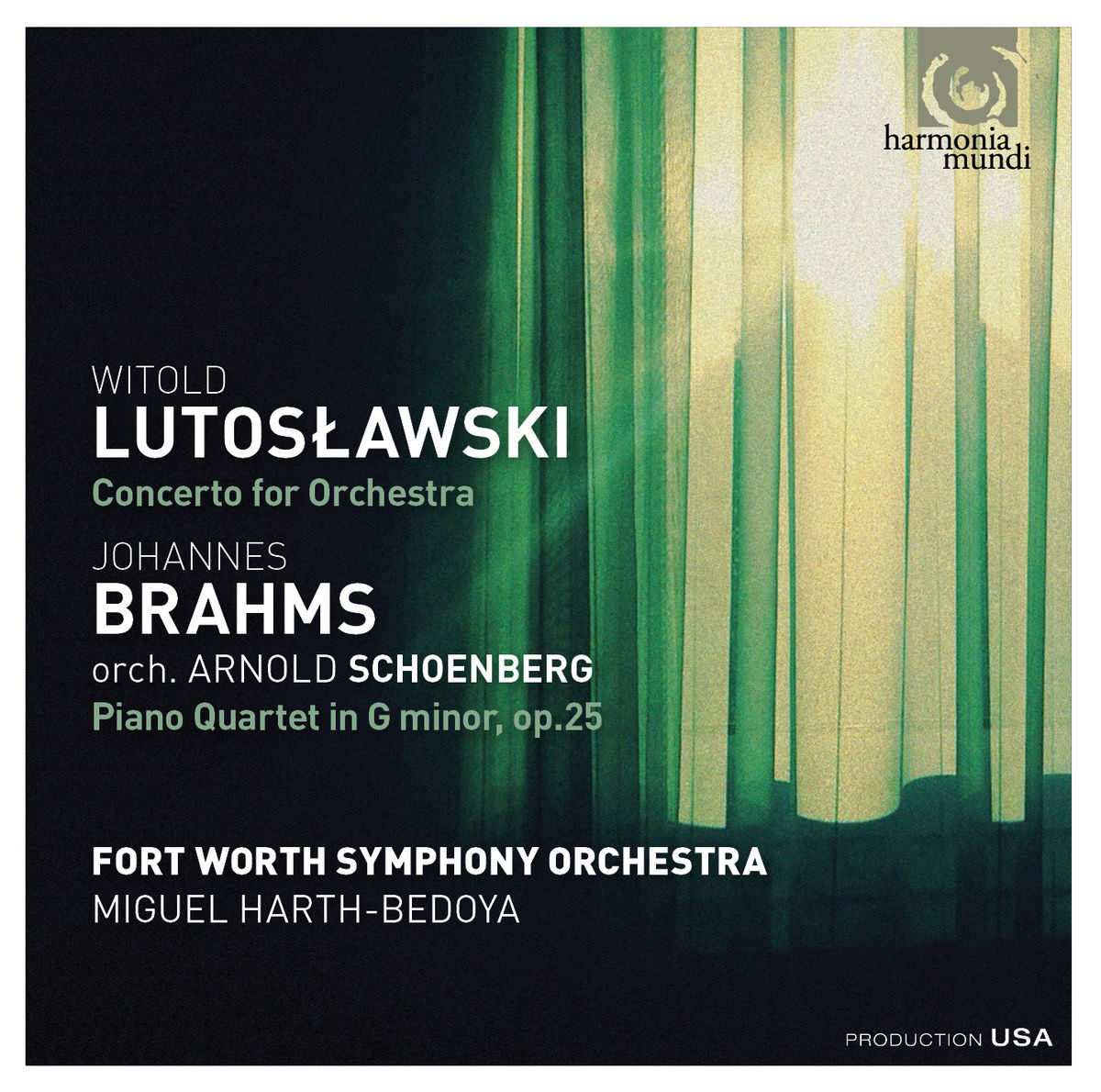 Fort Worth Symphony Orchestra & Miguel Harth-Bedoya - Lutoslawski: Concerto for orch. - Brahms: Piano Quartet, Op.25 (2016) [Qobuz FLAC 24bit/88,2kHz]