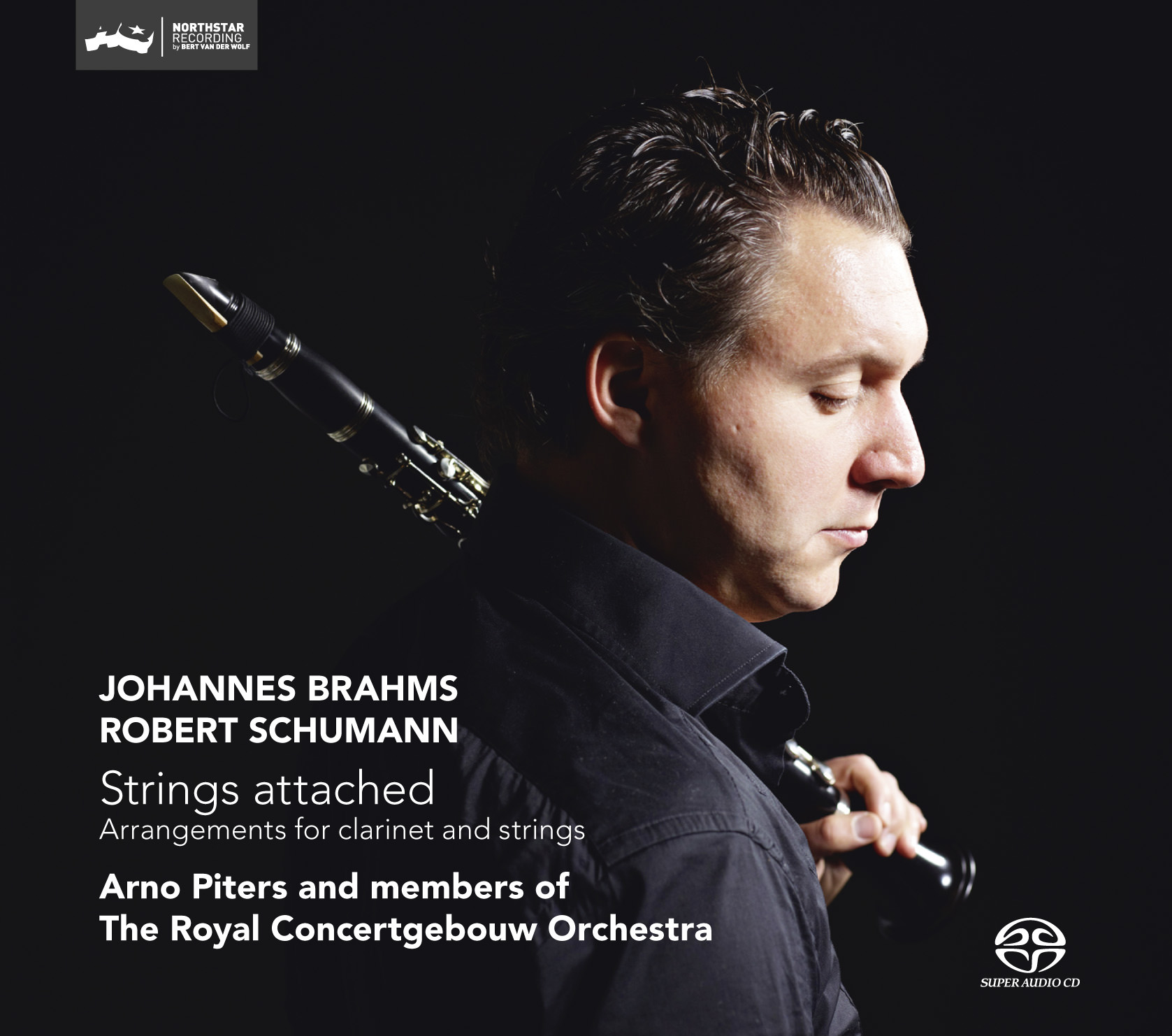 Arno Piters, Members Of The Royal Concertgebouw Orchestra – Brahms, Schumann: Strings attached (2013) [nativeDSDmusic DSF DSD128/5.64MHz]