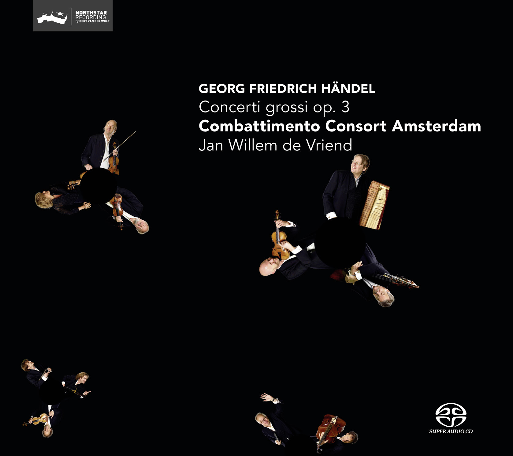 Combattimento Consort Amsterdam, Jan Willem de Vriend - Handel: Concerti grossi Op. 3 (2005) [nativeDSDmusic DSF DSD64/2.82MHz]
