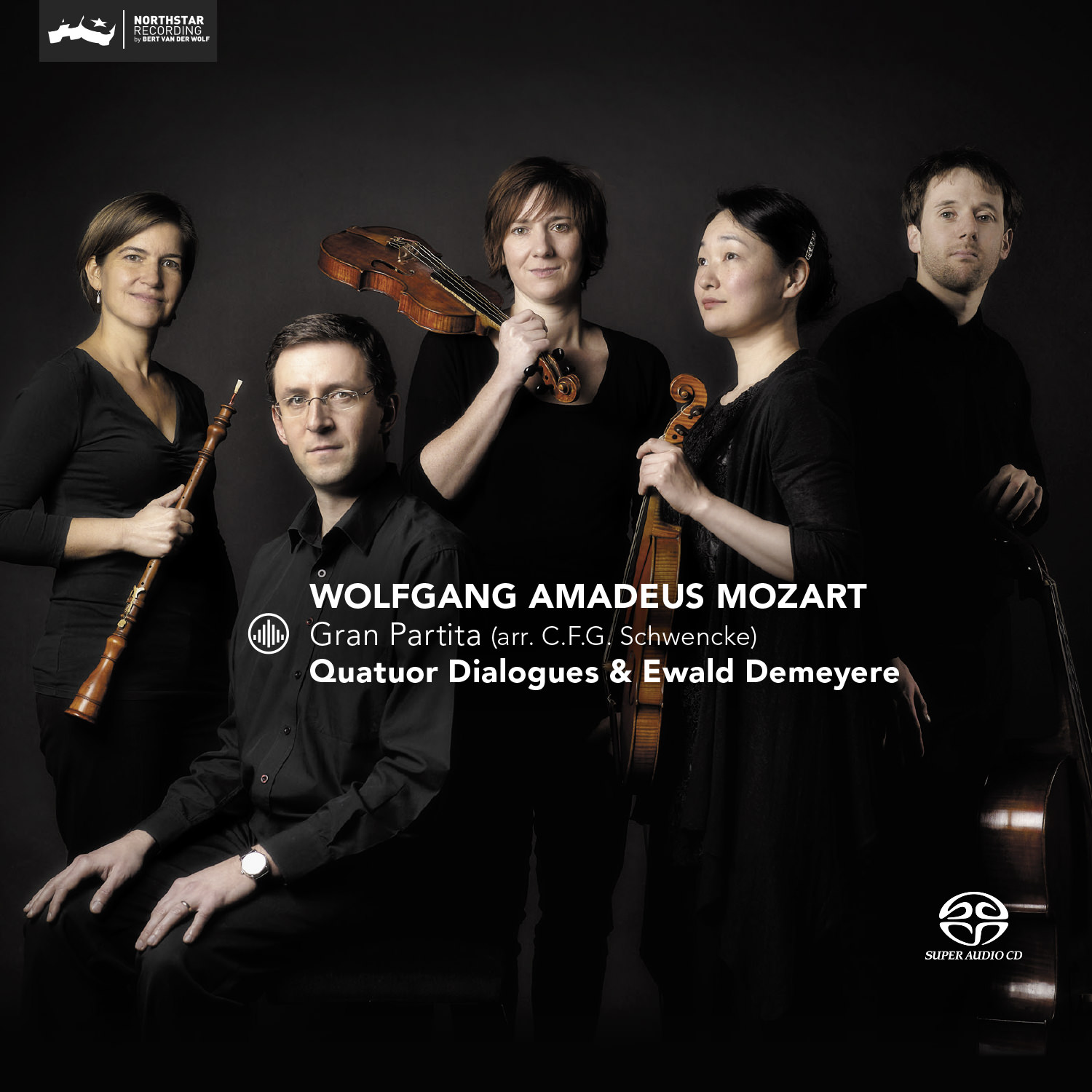 Ewald Demeyere, Quatuor Dialogues - Mozart: Gran Partita (2016) [nativeDSDmusic DSF DSD128/5.64MHz]