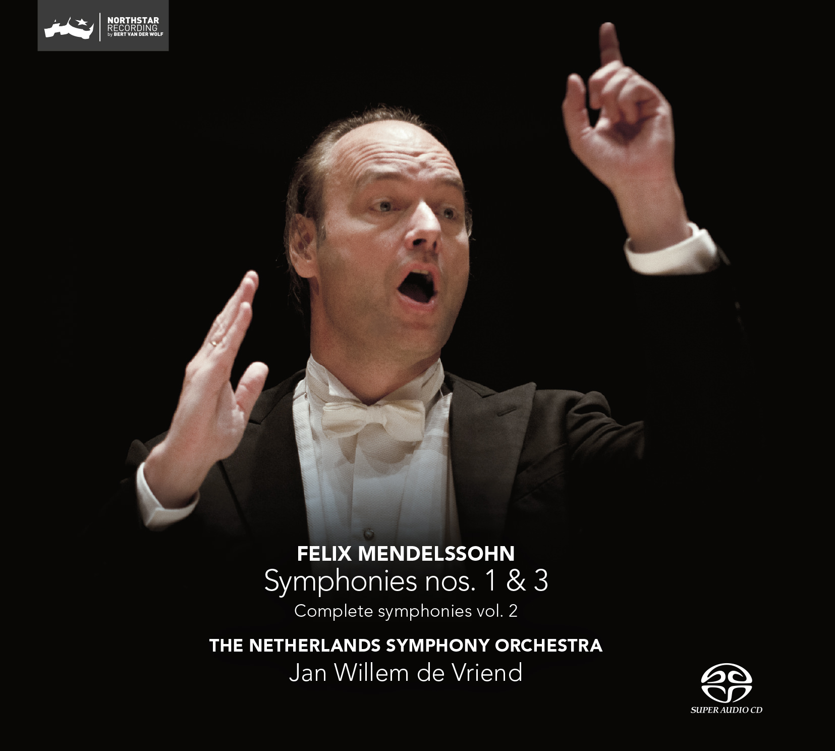 Netherlands Symphony Orchestra, Jan Willem de Vriend - Mendelssohn: Symphonies Nos. 1 & 3 (2014) [nativeDSDmusic DSF DSD128/5.64MHz]