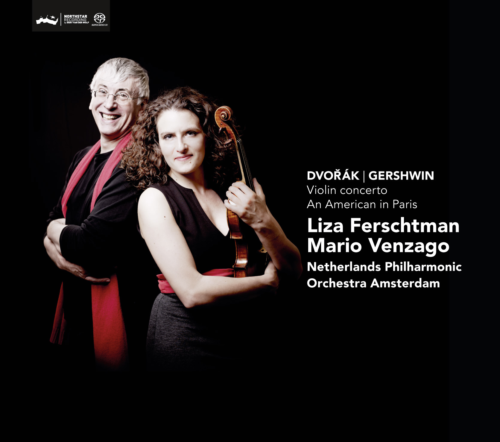 Liza Ferschtman, Mario Venzago, Netherlands Philharmonic Orchestra - Dvorak: Violin Concerto; Gershwin: An American in Paris (2011) [nativeDSDmusic DSF DSD128/5.64MHz]