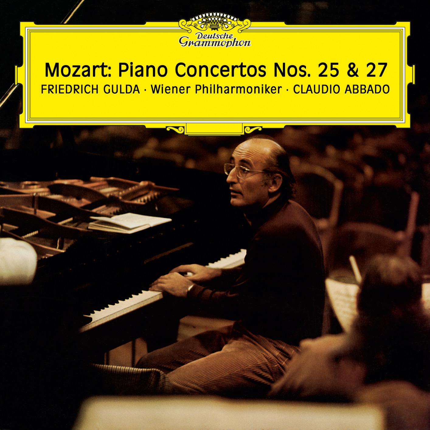 Friedrich Gulda, Wiener Philharmoniker & Claudio Abbado - Mozart: Piano Concertos No. 25 & 27 (1974/2018) [FLAC 24bit/96kHz]