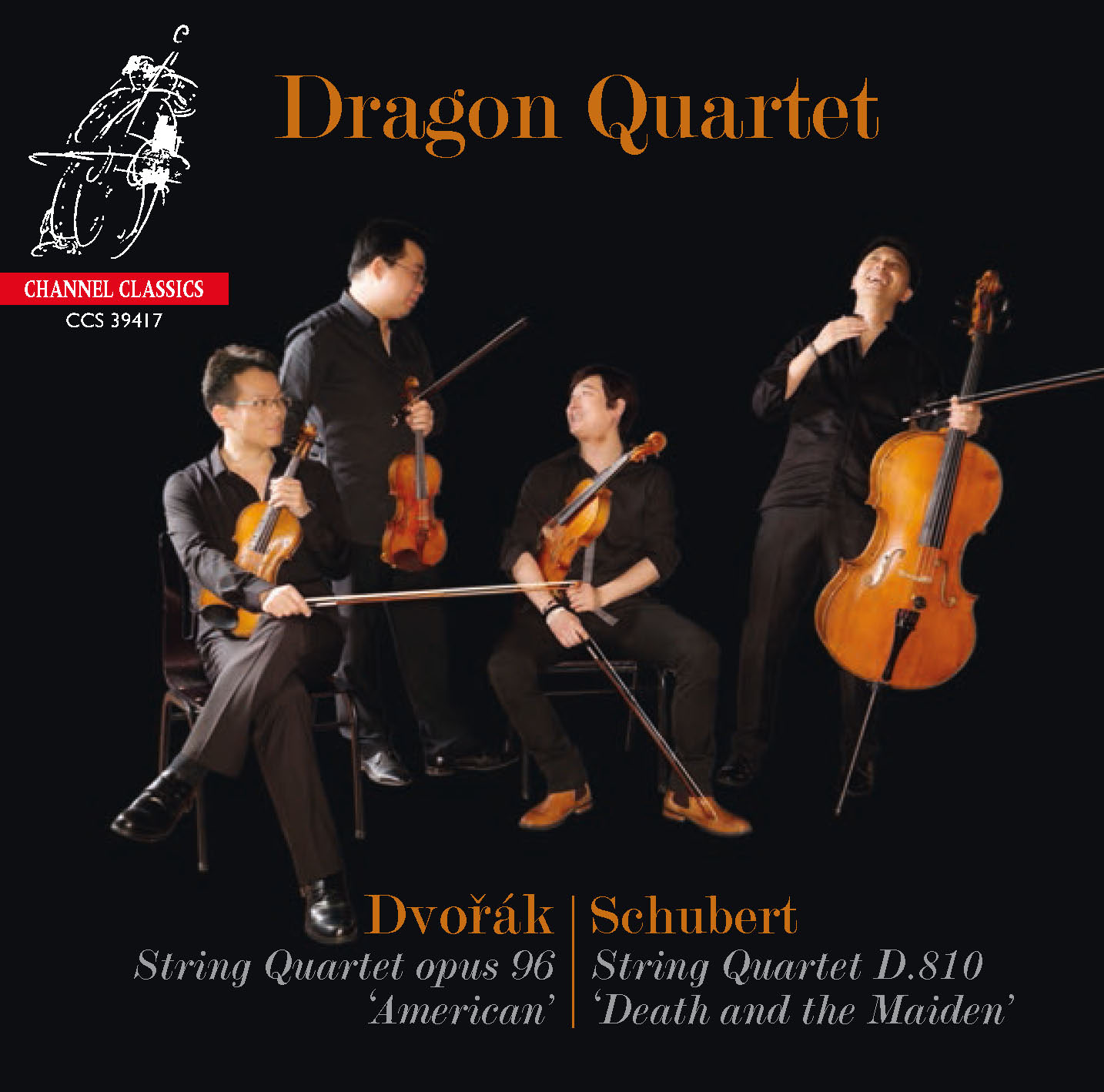 Dragon Quartet - Schubert & Dvorak: String Quartets (2017) [nativeDSDmusic DSF DSD256/11.20MHz]