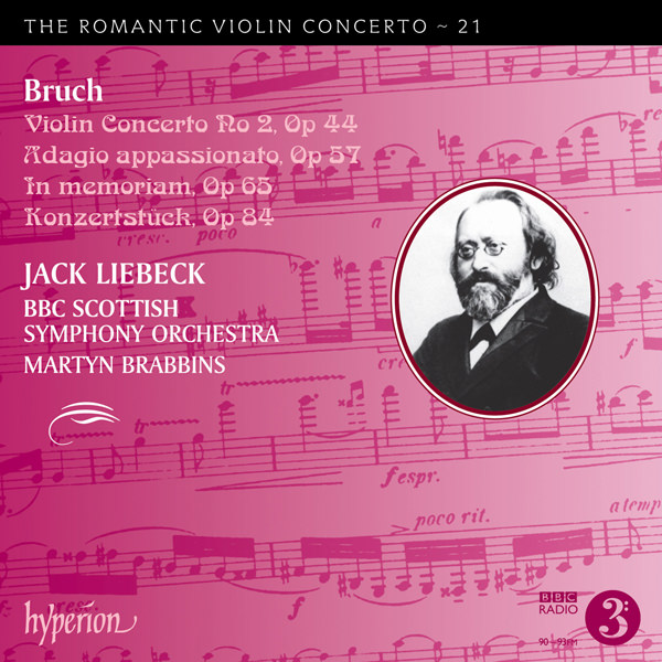 Jack Liebeck, BBC Scottish Symphony Orchestra, Martyn Brabbins - Bruch: Violin Concerto No. 2 & other works (2017) [Hyperion FLAC 24bit/96kHz]