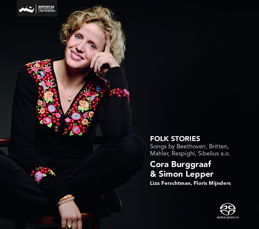 Cora Burggraaf, Simon Lepper - Folk Stories - Songs by Beethoven, Britten, Mahler, Respighi, Sibelius a.o. (2012) [nativeDSDmusic DSF DSD128/5.64MHz]