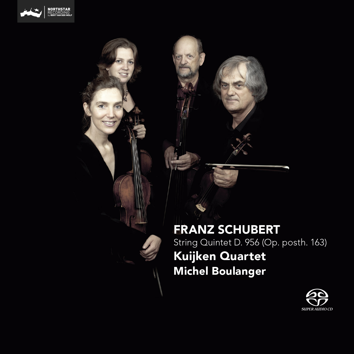 Kuijken Quartet, Michel Boulanger - Schubert: String Quintet D.956 (2015) [nativeDSDmusic DSF DSD128/5.64MHz]