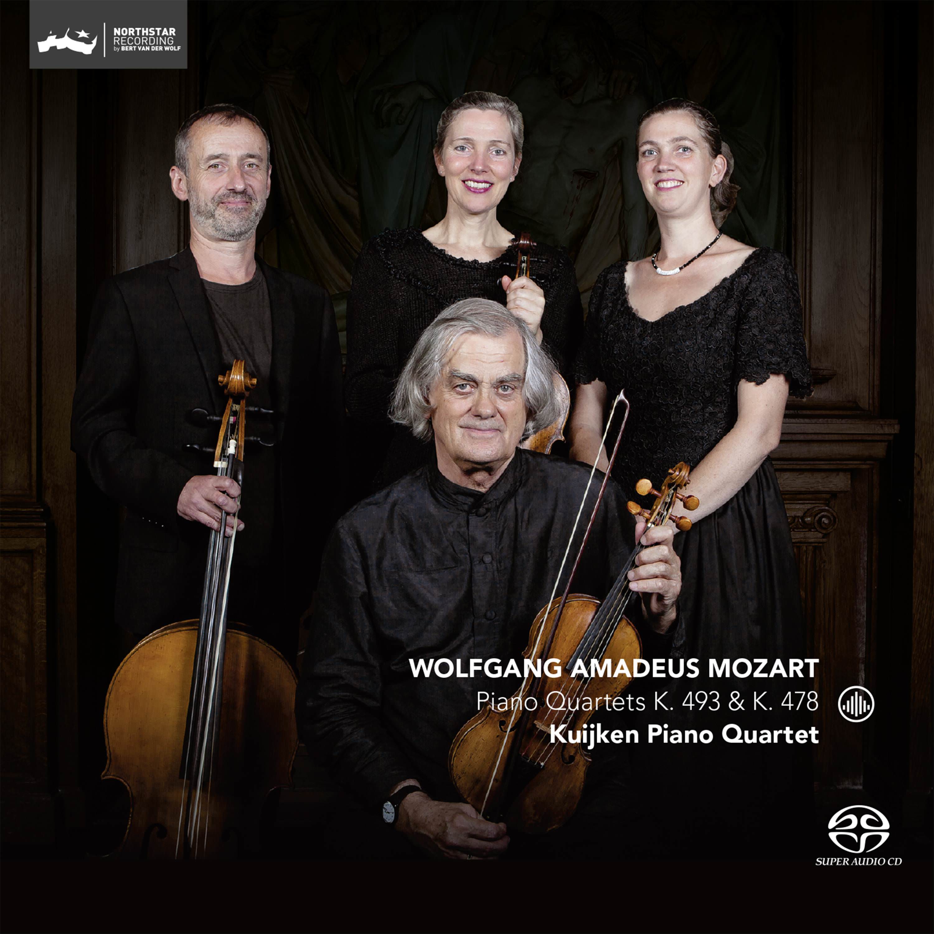Kuijken Piano Quartet – Mozart: Piano Quartets K.493 & K.478 (2017) [nativeDSDmusic DSF DSD128/5.64MHz]