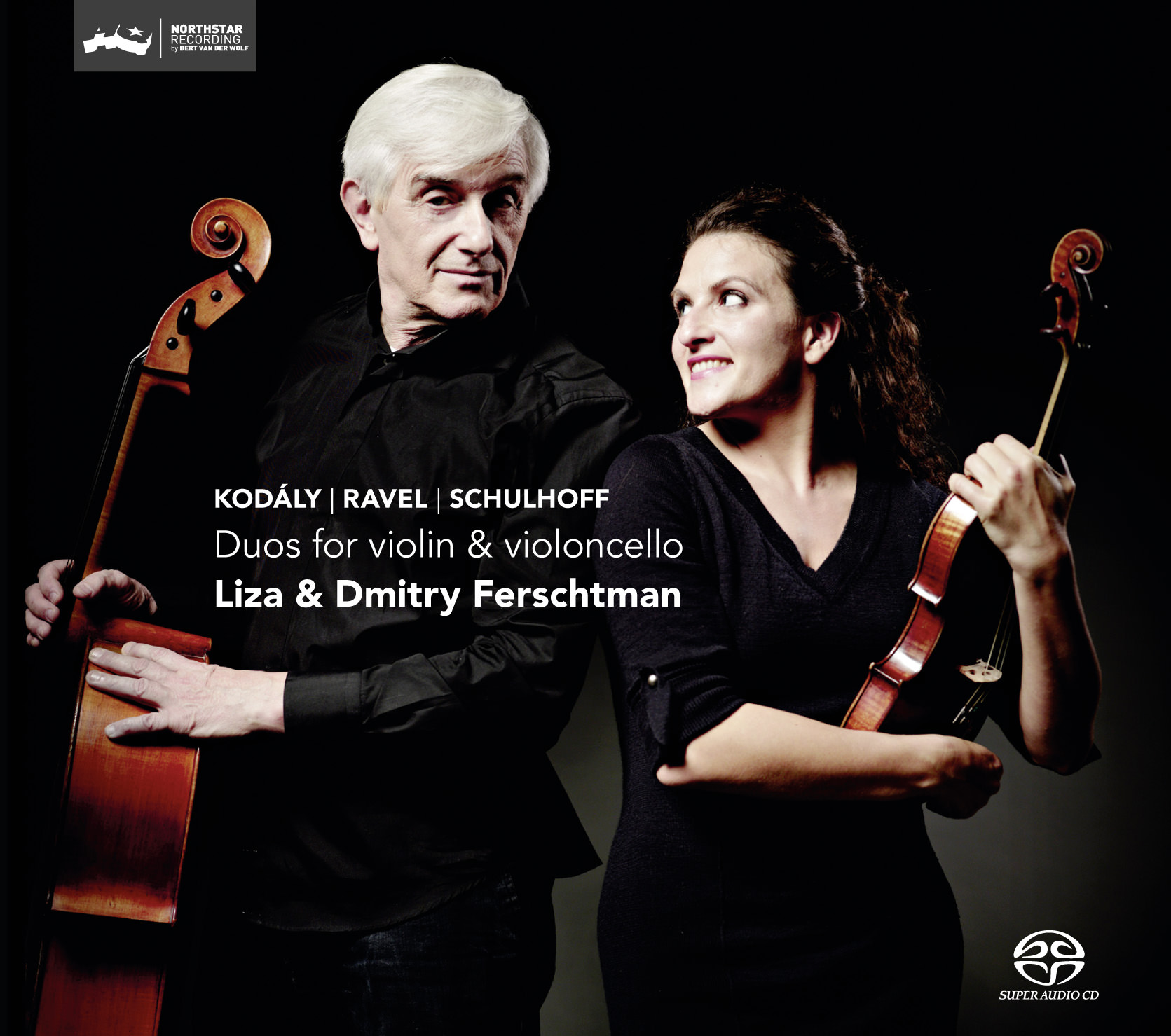 Liza Ferschtman, Dmitry Ferschtman – Kodaly, Ravel, Schulhoff: Duos for Violin & Violincello (2012) [nativeDSDmusic DSF DSD128/5.64MHz]