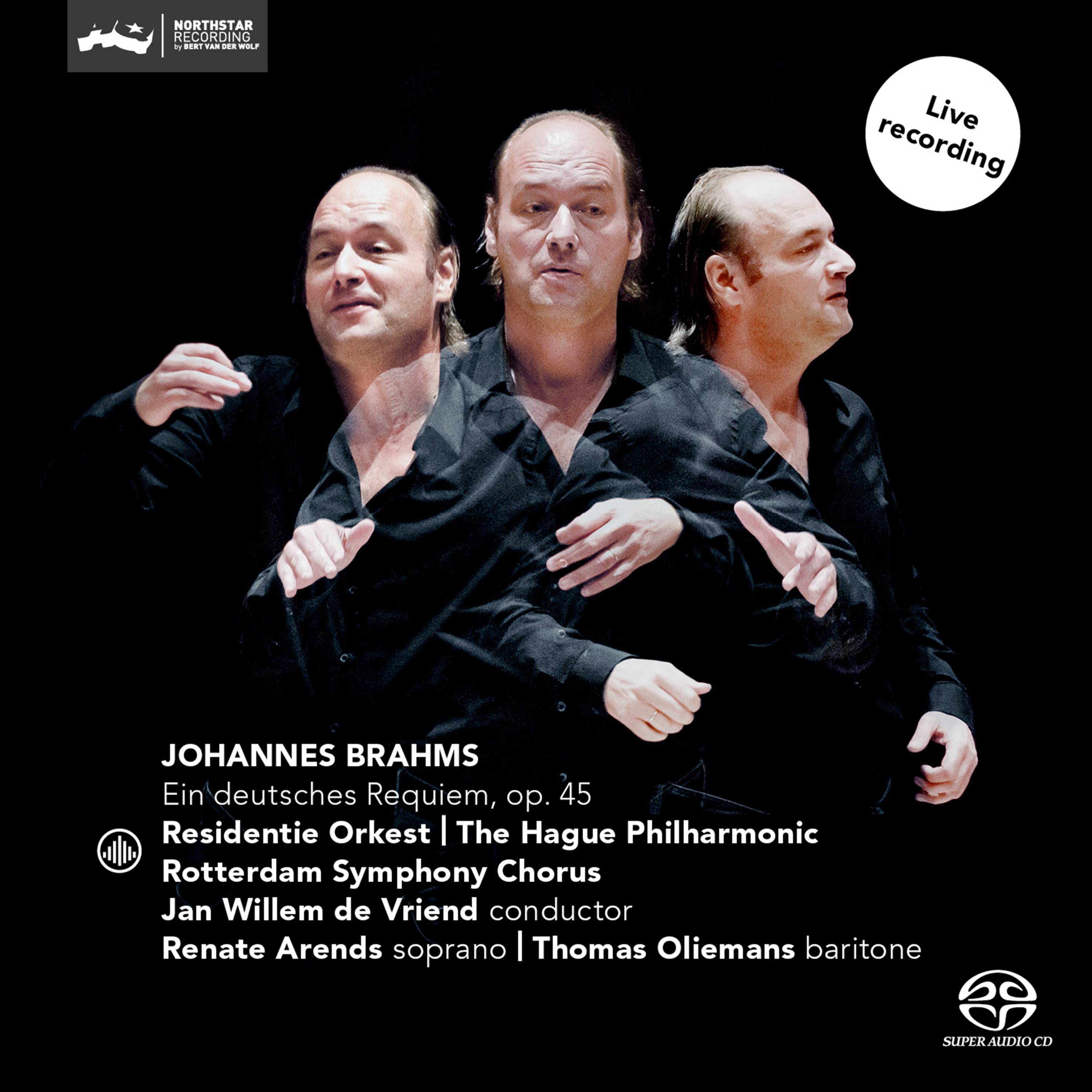 The Hague Philharmonic, Jan Willem de Vriend - Brahms: Ein Deutsches Requiem, Op. 45 (2016) [FLAC 24bit/352,8kHz]