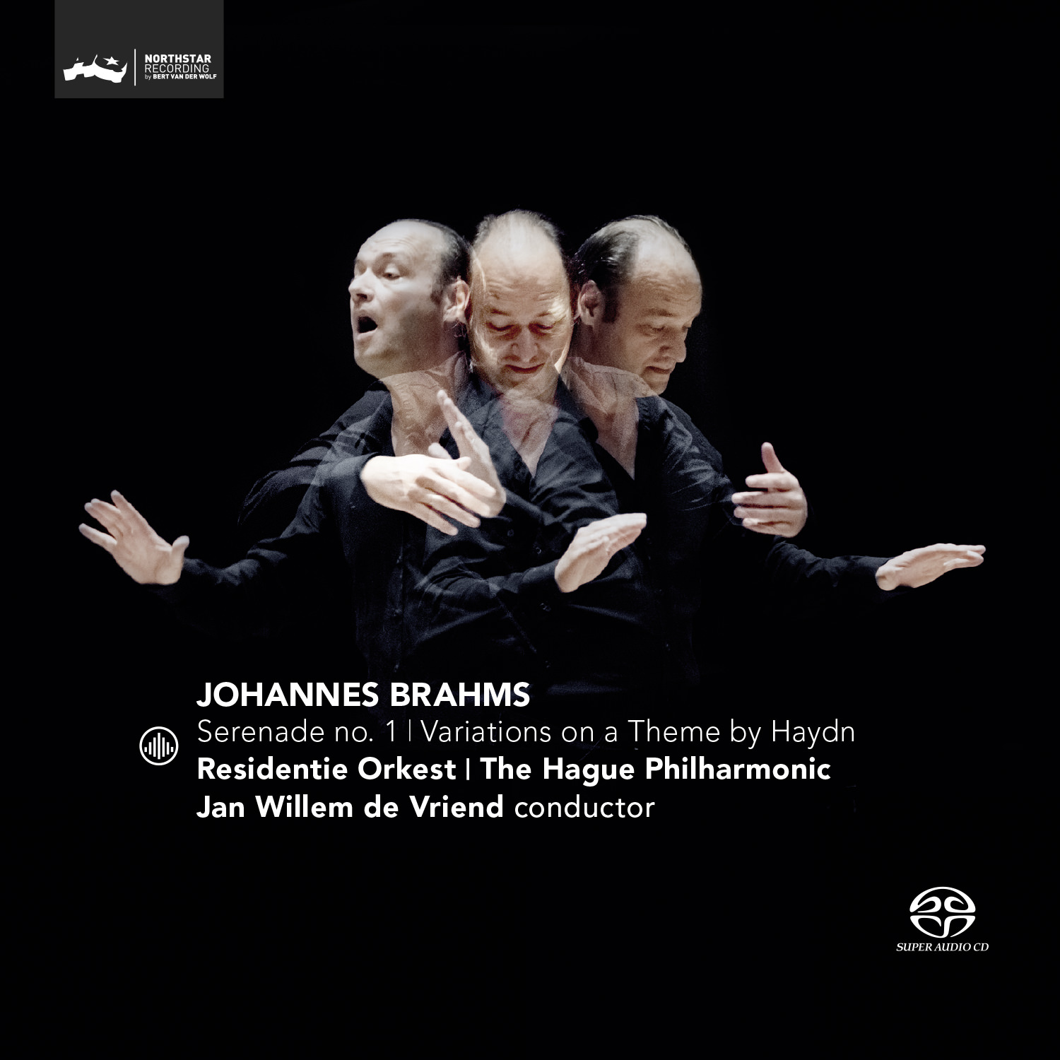 The Hague Philharmonic, Jan Willem de Vriend - Brahms: Serenade No. 1 & Variations on a Theme by Haydn (2016) [FLAC 24bit/352,8kHz]