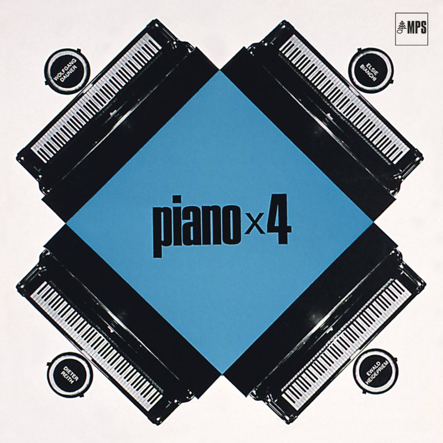 Wolfgang Dauner Quartett - Piano x 4 (1969/2016) [HighResAudio FLAC 24bit/88,2kHz]