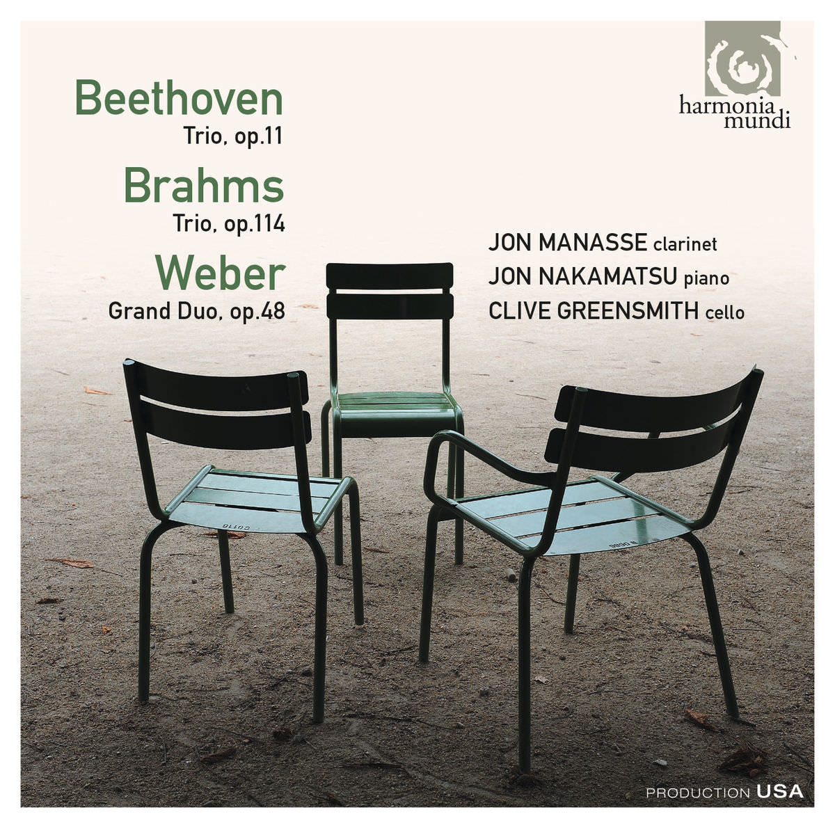 Jon Manasse, Jon Nakamatsu & Clive Greensmith – Beethoven, Brahms, Weber: Trios & Duo (2014) [Qobuz FLAC 24bit/88,2kHz]