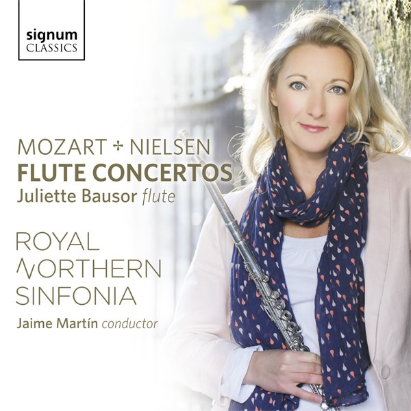 Juliette Bausor, Royal Northern Sinfonia, Jaime Martin - Mozart & Nielsen: Flute Concertos (2016) [Hyperion 24bit/96kHz]