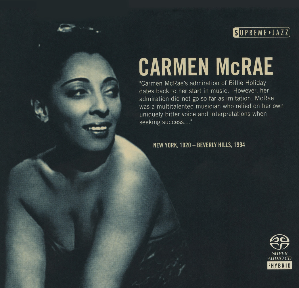 Carmen McRae – Supreme Jazz (2006) {SACD ISO + FLAC 24bit/88,2kHz}