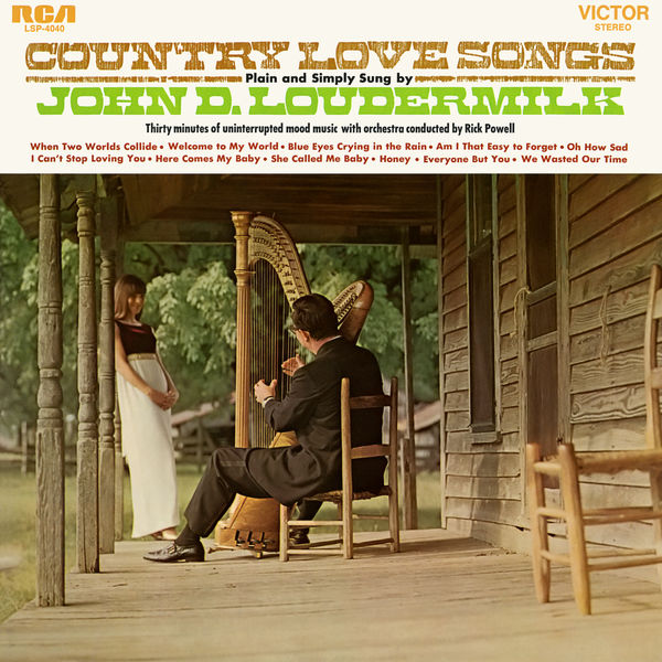 John D. Loudermilk - Country Love Songs Plain and Simply Sung By (1968/2018) [FLAC 24bit/192kHz]