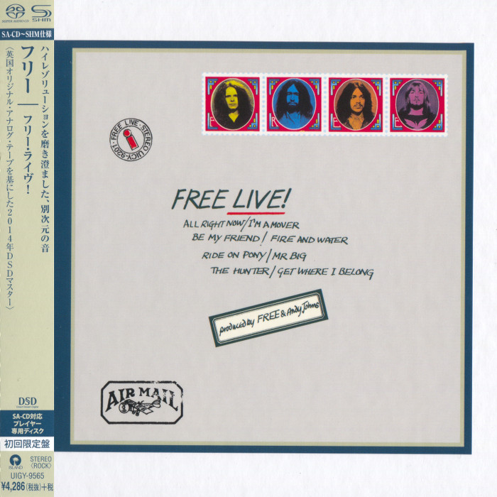 Free – Free Live! (1971) [Japanese Limited SHM-SACD 2014] {SACD ISO + FLAC 24bit/88,2kHz}