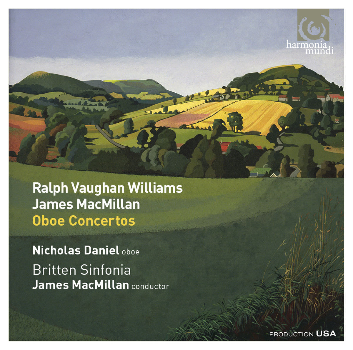 Nicholas Daniel, Britten Sinfonia - Ralph Vaughan Williams & James MacMillan: Oboe Concertos (2015) [FLAC 24bit/88,2kHz]
