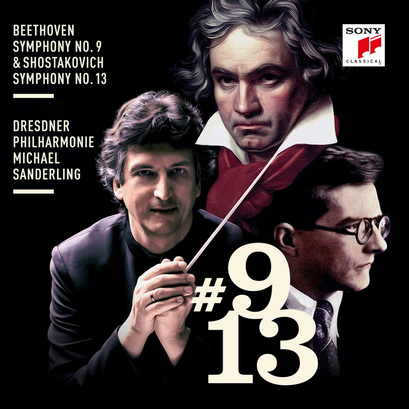 Michael Sanderling - Beethoven: Symphony No. 9 & Shostakovich: Symphony No. 13 (2018) [FLAC 24bit/96kHz]