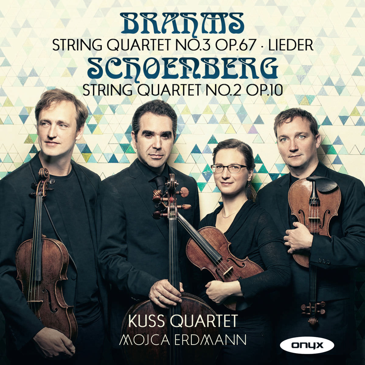Mojca Erdmann & Kuss Quartet - Brahms: String Quartet No. 3, Lieder & Schoenberg: String Quartet No. 2 (2016) [FLAC 24bit/48kHz]