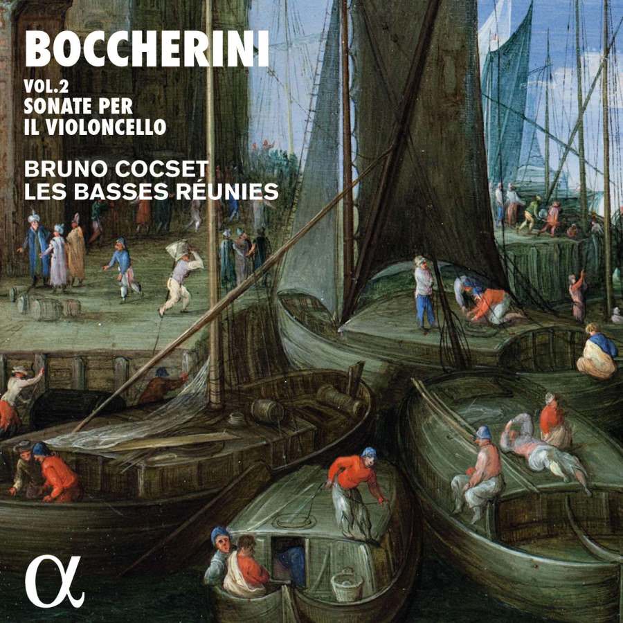 Bruno Cocset & Les Basses Reunies - Boccherini: Sonate per il violoncello, Vol. 2 (2018) [FLAC 24bit/96kHz]