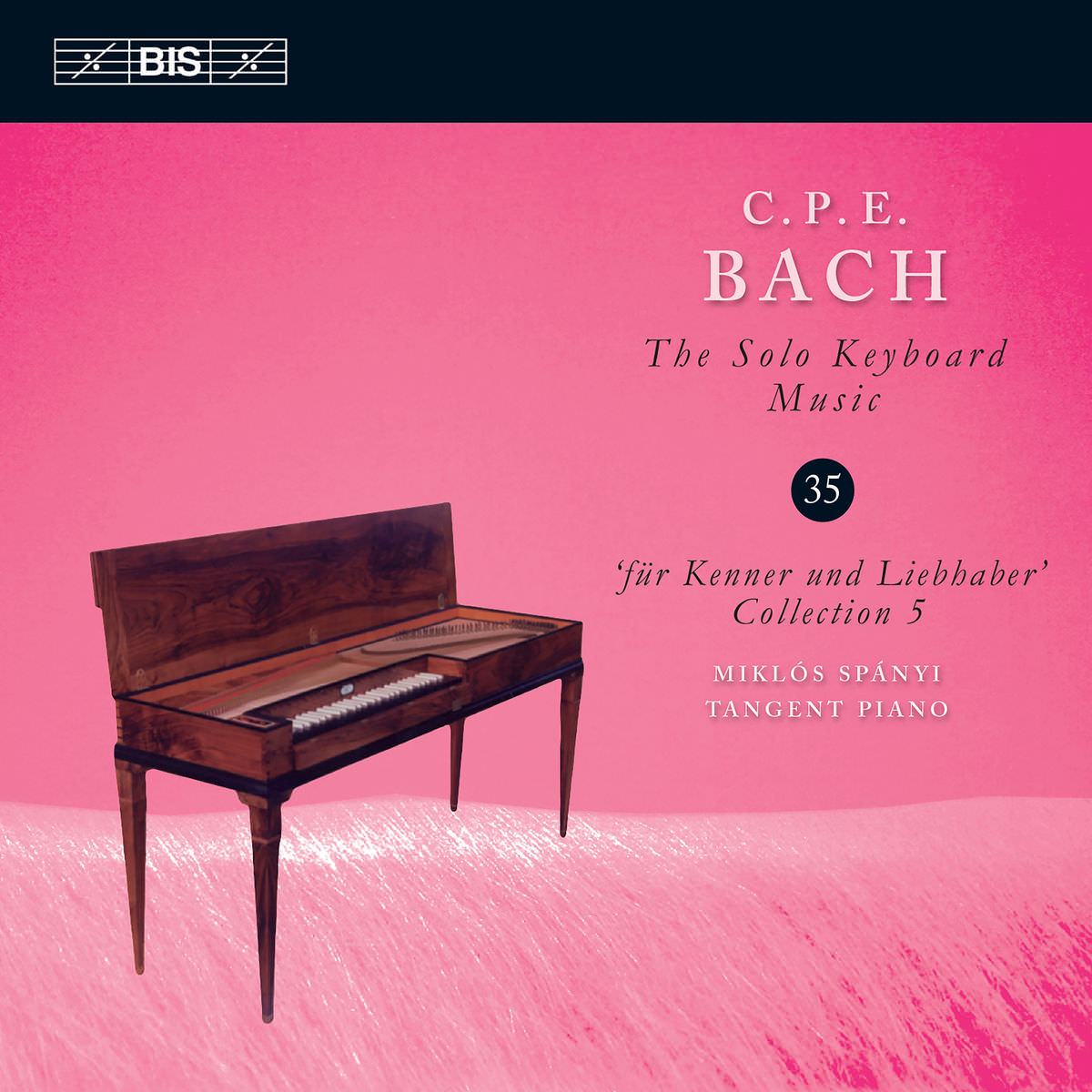 Miklos Spanyi - C.P.E. Bach: The Solo Keyboard Music, Vol. 35 (2018) [FLAC 24bit/96kHz]