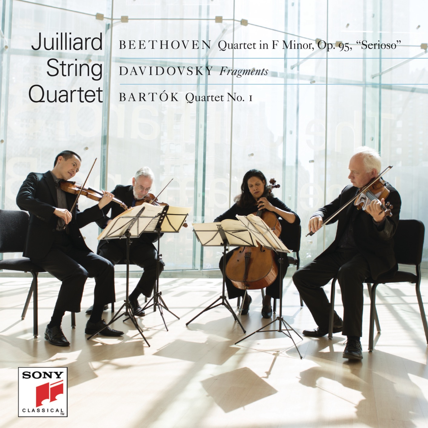 Juilliard String Quartet - Beethoven - Davidovsky - Bartok (2018) [FLAC 24bit/96kHz]