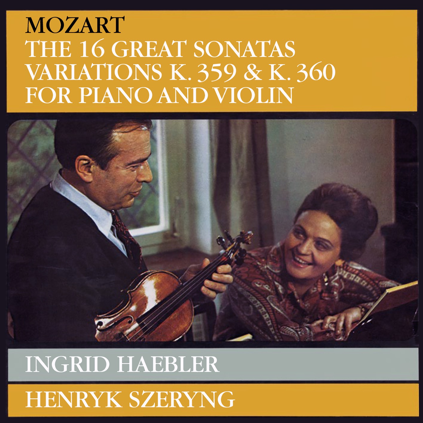 Henryk Szeryng & Ingrid Haebler - Mozart: Violin Sonatas (Remastered) (2018) [FLAC 24bit/96kHz]