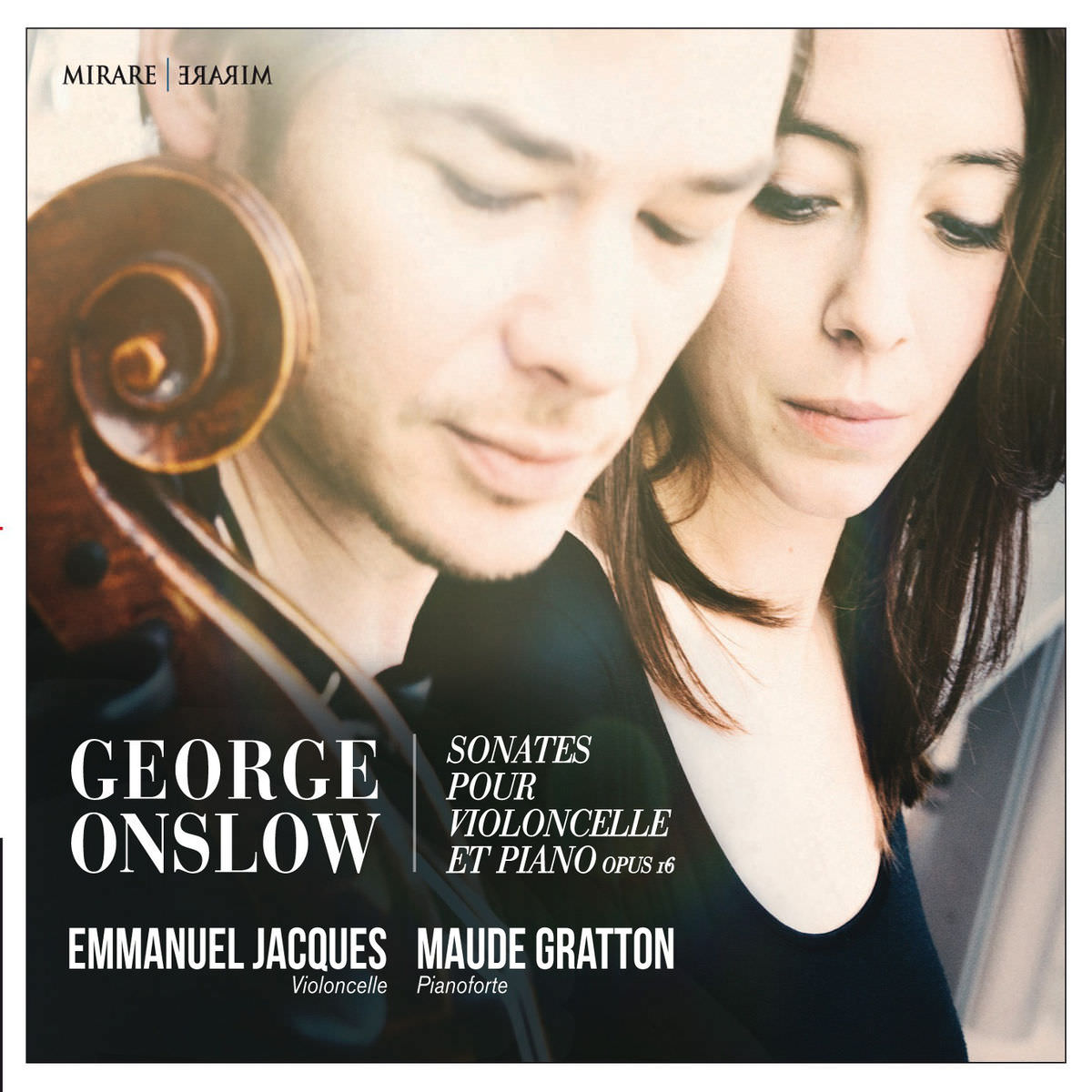 Maude Gratton & Emmanuel Jacques - George Onslow: Sonates pour violoncelle et piano, Op. 16 (2014) [FLAC 24bit/96kHz]