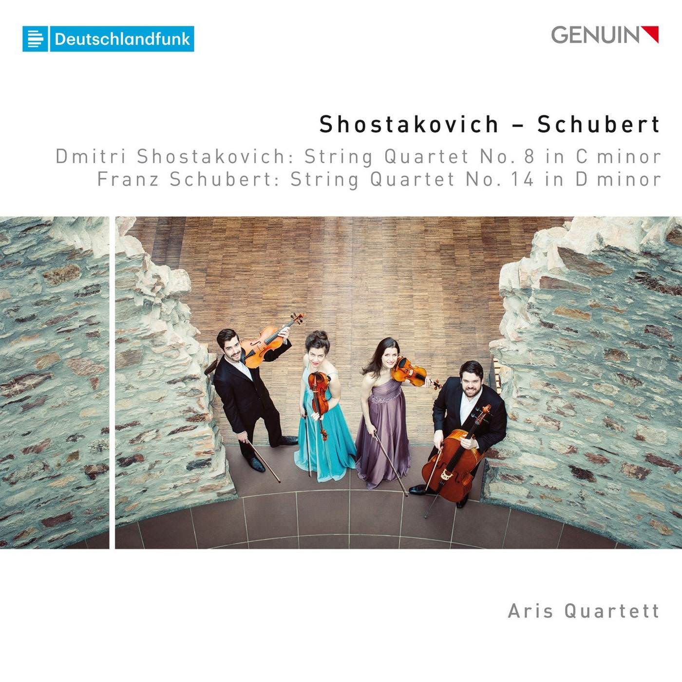 Aris Quartett - Shostakovich & Schubert: String Quartets (2018) [FLAC 24bit/48kHz]