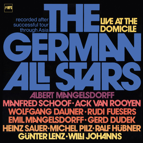The German All Stars - Live At The Domicile (1971/2016) [HighResAudio FLAC 24bit/88,2kHz]