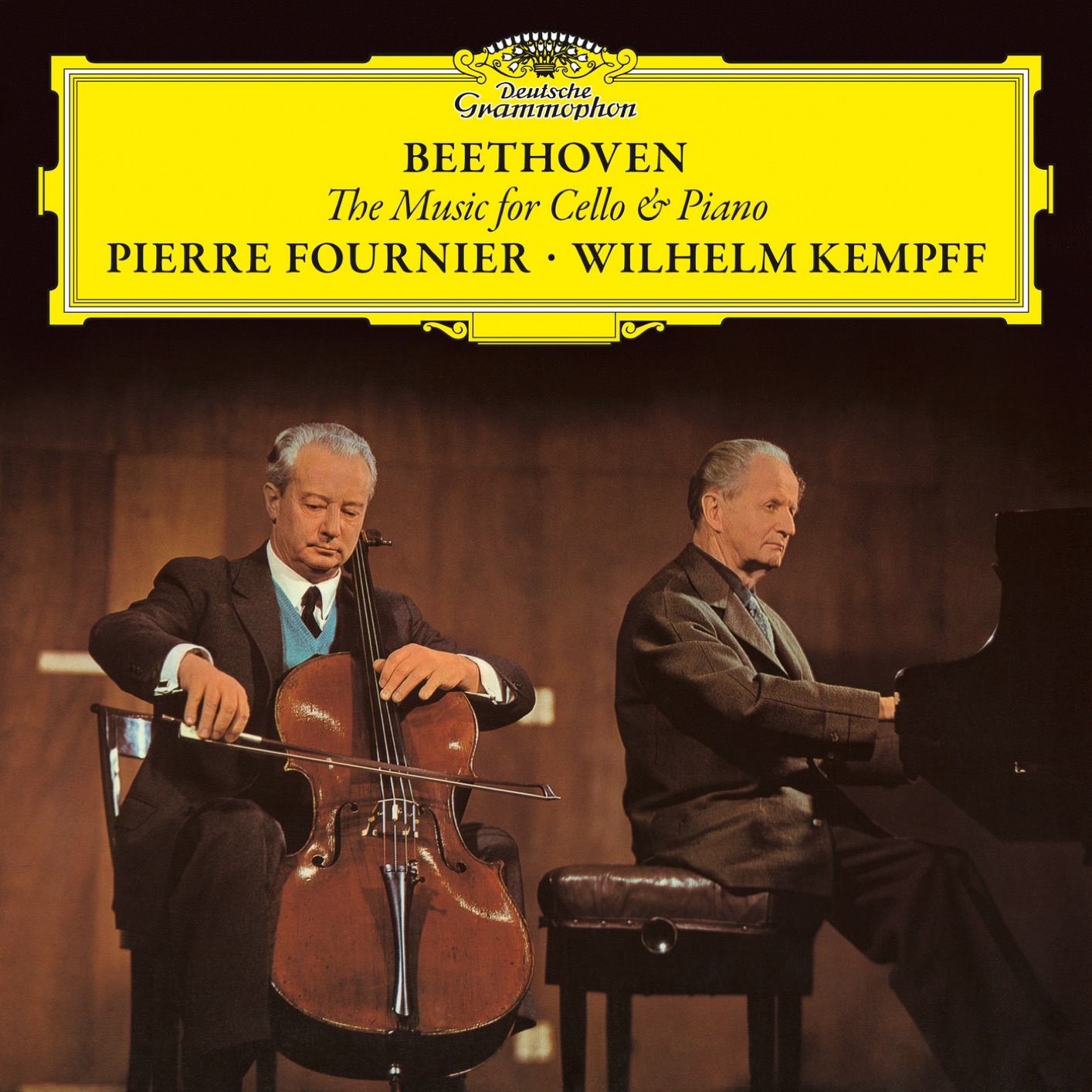 Pierre Fournier & Wilhelm Kempff - Beethoven: Cello Works (1966/2018) [FLAC 24bit/96kHz]
