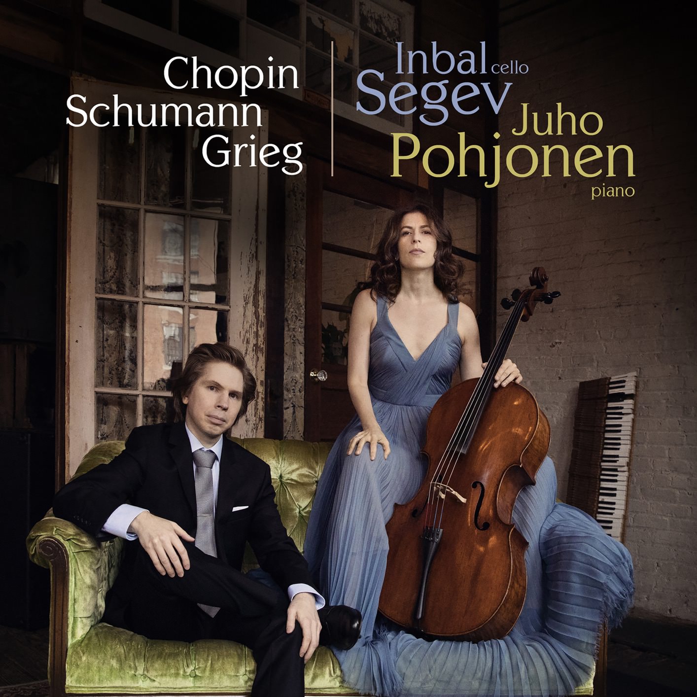 Inbal Segev & Juho Pohjonen - Works for Cello and Piano by Chopin, Schumann and Grieg (2018) [FLAC 24bit/44,1kHz]
