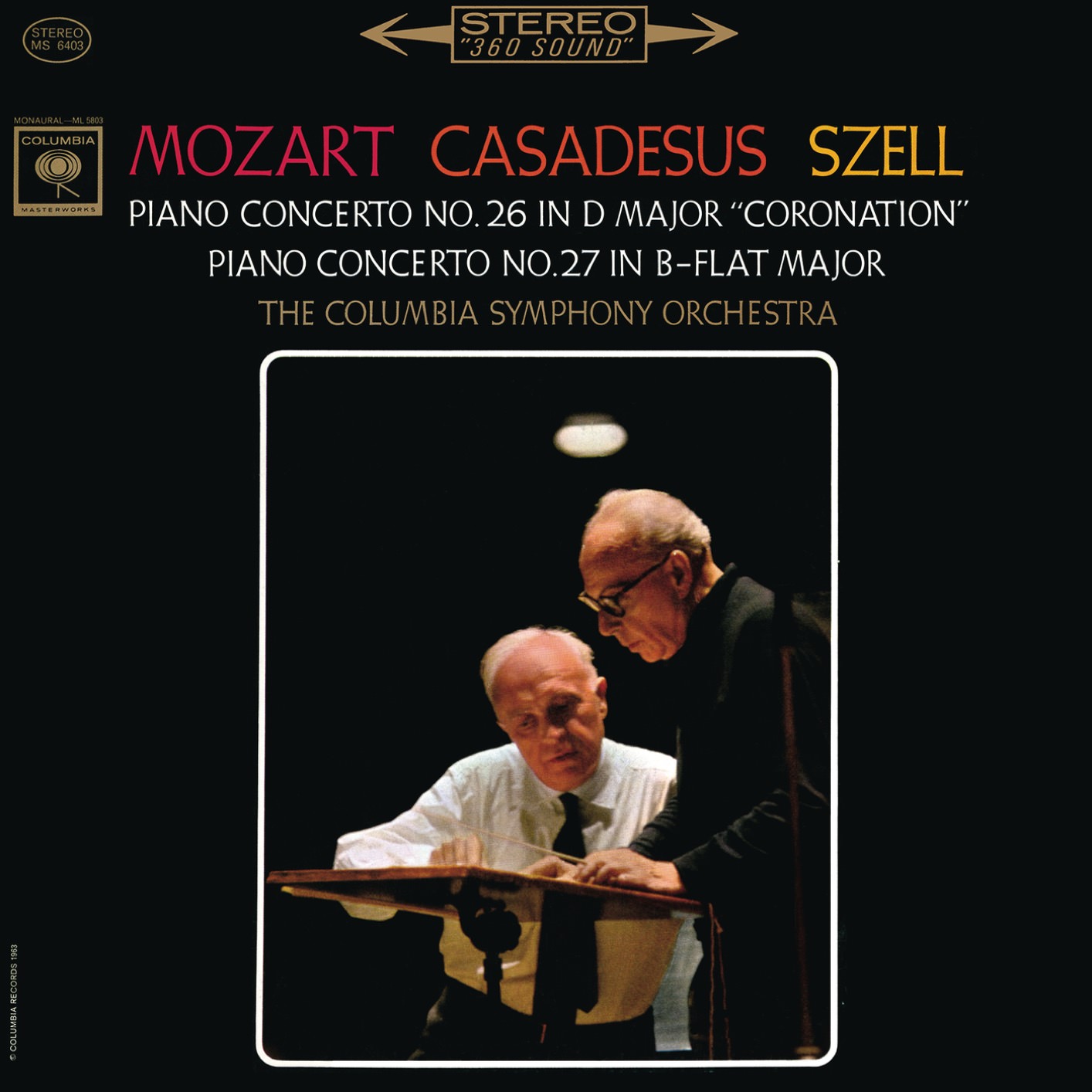 Robert Casadesus, George Szell – Mozart: Piano Concertos Nos. 26 & 27 (1963/2018) [FLAC 24bit/44,1kHz]