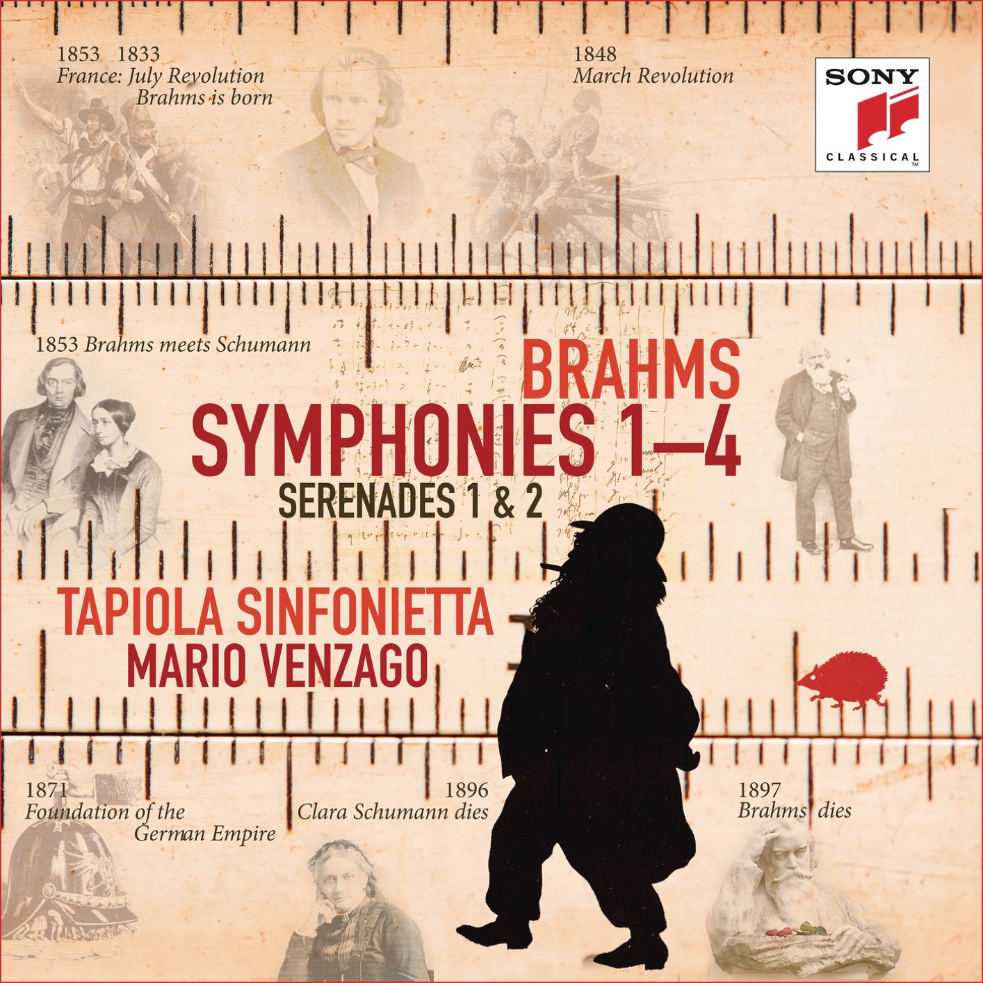 Tapiola Sinfonietta & Mario Venzago - Brahms: Symphonies Nos. 1-4, Serenades Nos. 1 & 2 (2018) [FLAC 24bit/96kHz]