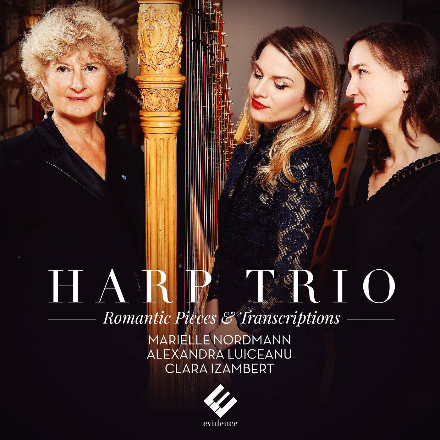 Marielle Nordmann, Alexandra Luiceanu & Clara Izambert - Harp Trio: Romantic Pieces & Transcriptions (2018) [FLAC 24bit/96kHz]