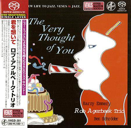 Rob Agerbeek Trio – The Very Thought Of You (2005) [Japan 2018] {SACD ISO + FLAC 24bit/88,2kHz}