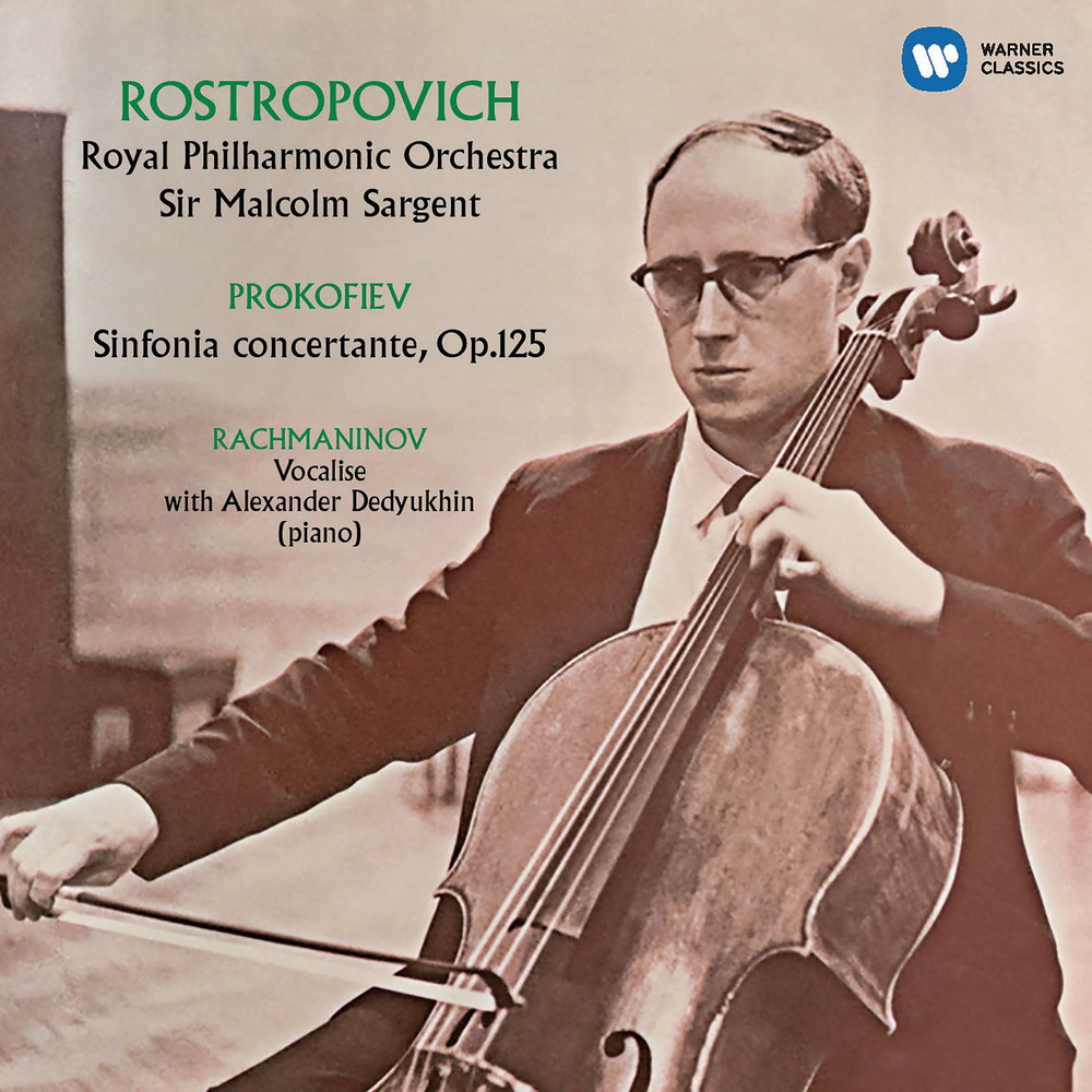 Mstislav Rostropovich – Prokofiev: Sinfonia concertante; Rachmaninov: Vocalise (1959/2017) [FLAC 24bit/96kHz]