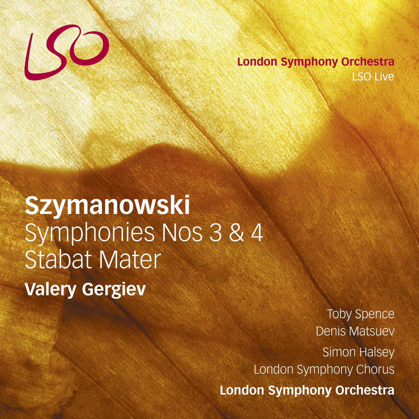 London Symphony Orchestra, Valery Gergiev - Szymanowski: Symphonies Nos. 3 & 4, Stabat Mater (2013/2018) [FLAC 24bit/96kHz]