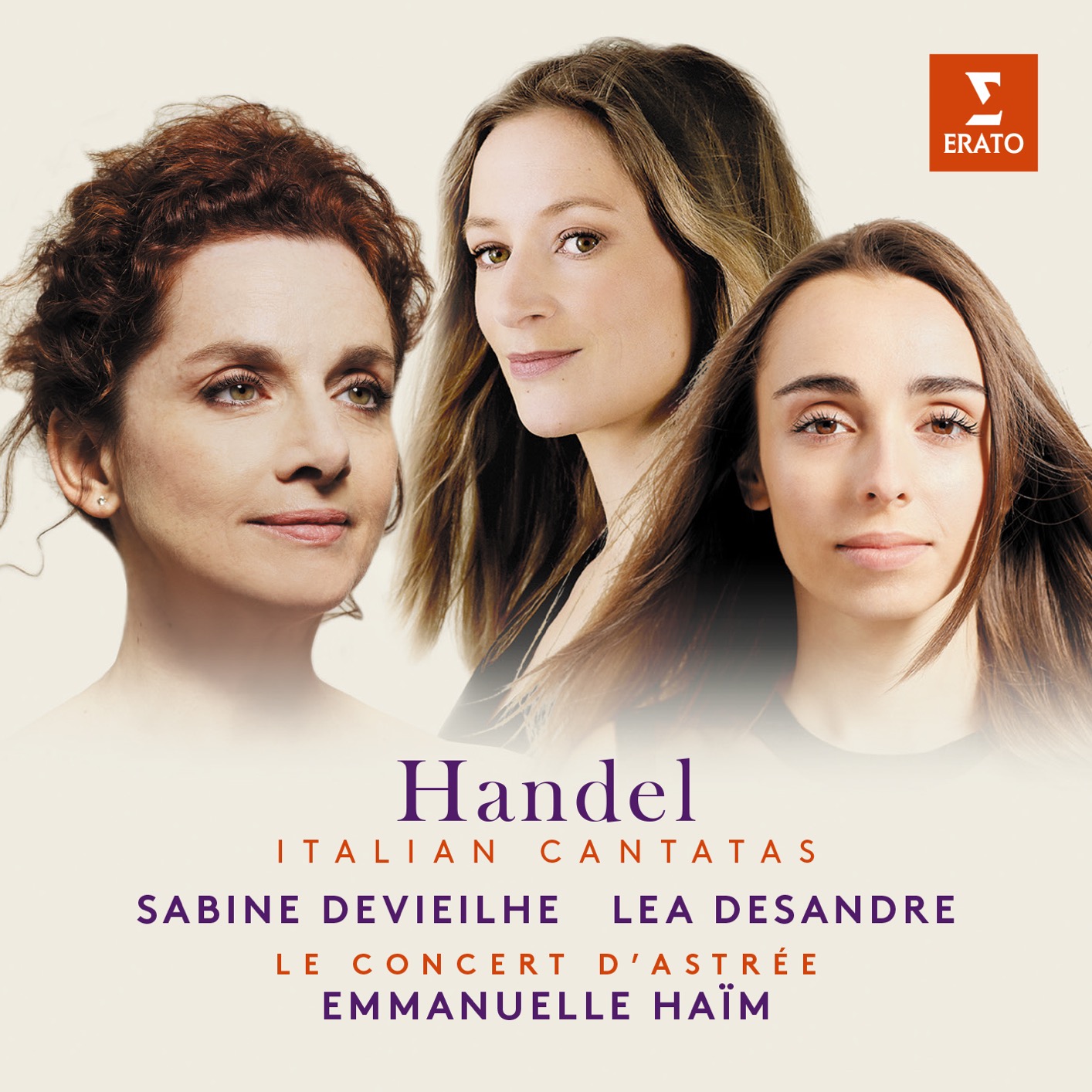 Sabine Devieilhe, Lea Desandre, Le Concert d’Astree & Emmanuelle Haim - Handel: Italian Cantatas (2018) [FLAC 24bit/96kHz]