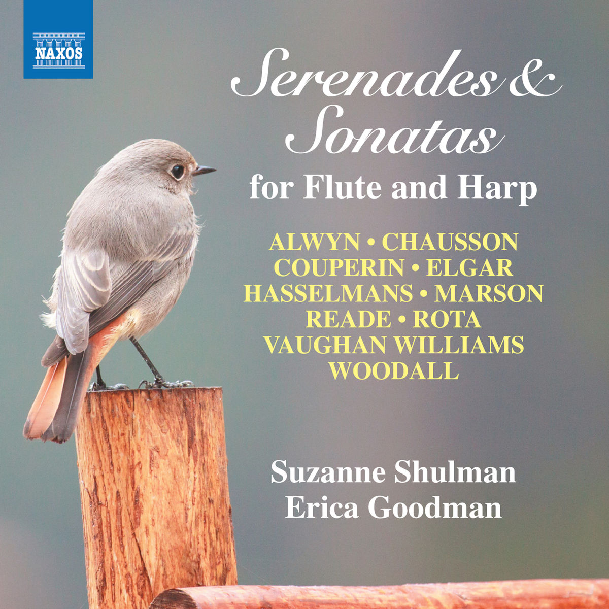 Suzanne Shulman & Erica Goodman - Serenades & Sonatas for Flute and Harp (2018) [FLAC 24bit/96kHz]