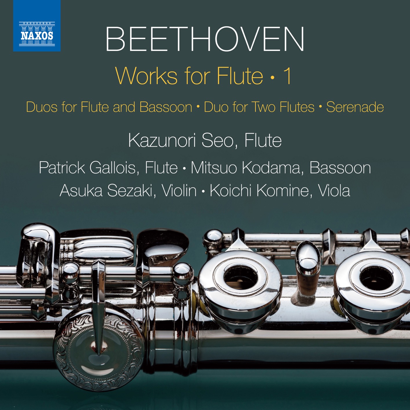 Kazunori Seo – Beethoven: Works for Flute, Vol. 1 (2018) [FLAC 24bit/96kHz]