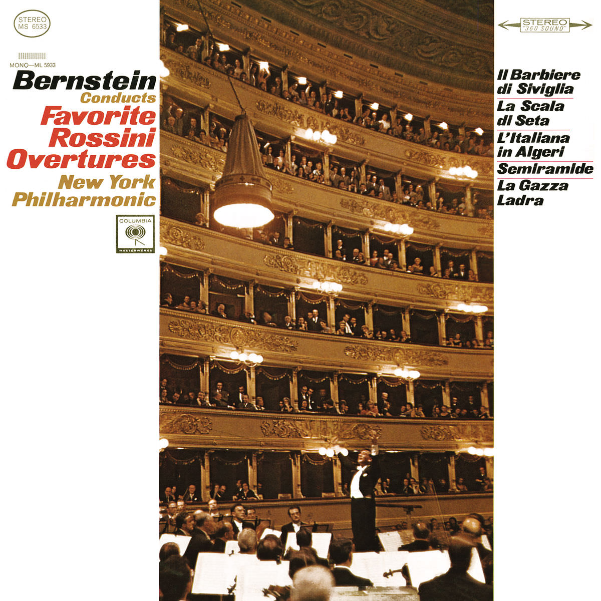 Leonard Bernstein - Bernstein Conducts Rossini Overtures (Remastered) (2017) [Qobuz FLAC 24bit/192kHz]