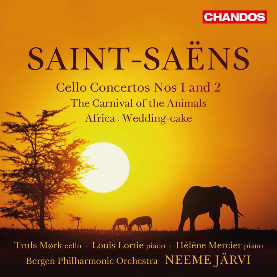 Bergen Philharmonic Orchestra, Neeme Jarvi - Saint-Saens: Cello Concertos Nos. 1 & 2; The Carnival of the Animals; Africa; Wedding-cake (2016) [FLAC 24bit/96kHz]
