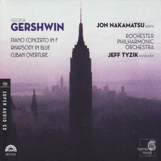 Jon Nakamatsu, RPO, Jeff Tyzik –  Gershwin: Piano Concerto in F, Rhapsody in Blue, Cuban Overture (2007) [HDTracks FLAC 24bit/88,2kHz]