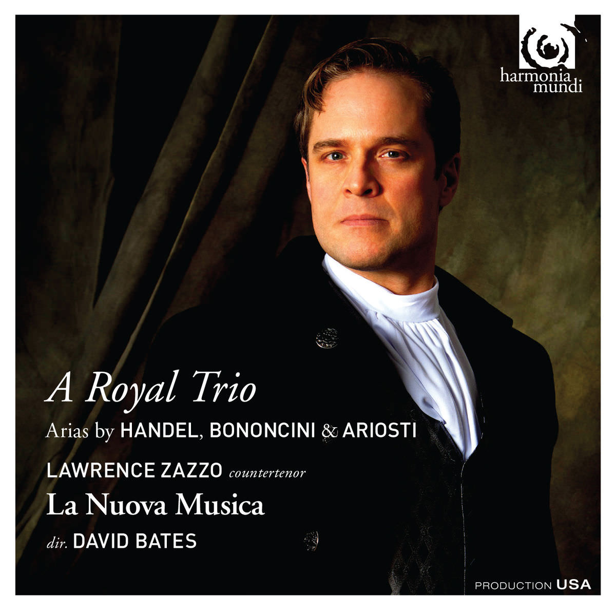 Lawrence Zazzo - A Royal Trio: Arias by Handel, Bononcini & Ariosti (2014) [FLAC 24bit/88,2kHz]