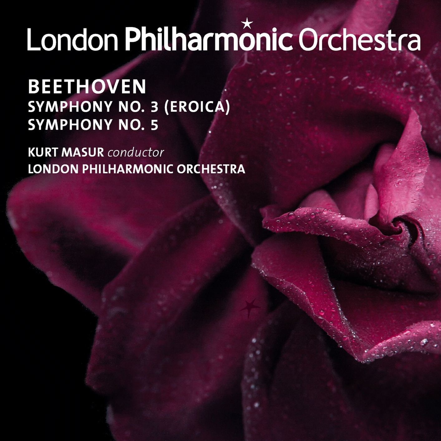 London Philharmonic Orchestra & Kurt Masur - Beethoven: Symphonies Nos. 3 & 5 (2019) [FLAC 24bit/44,1kHz]