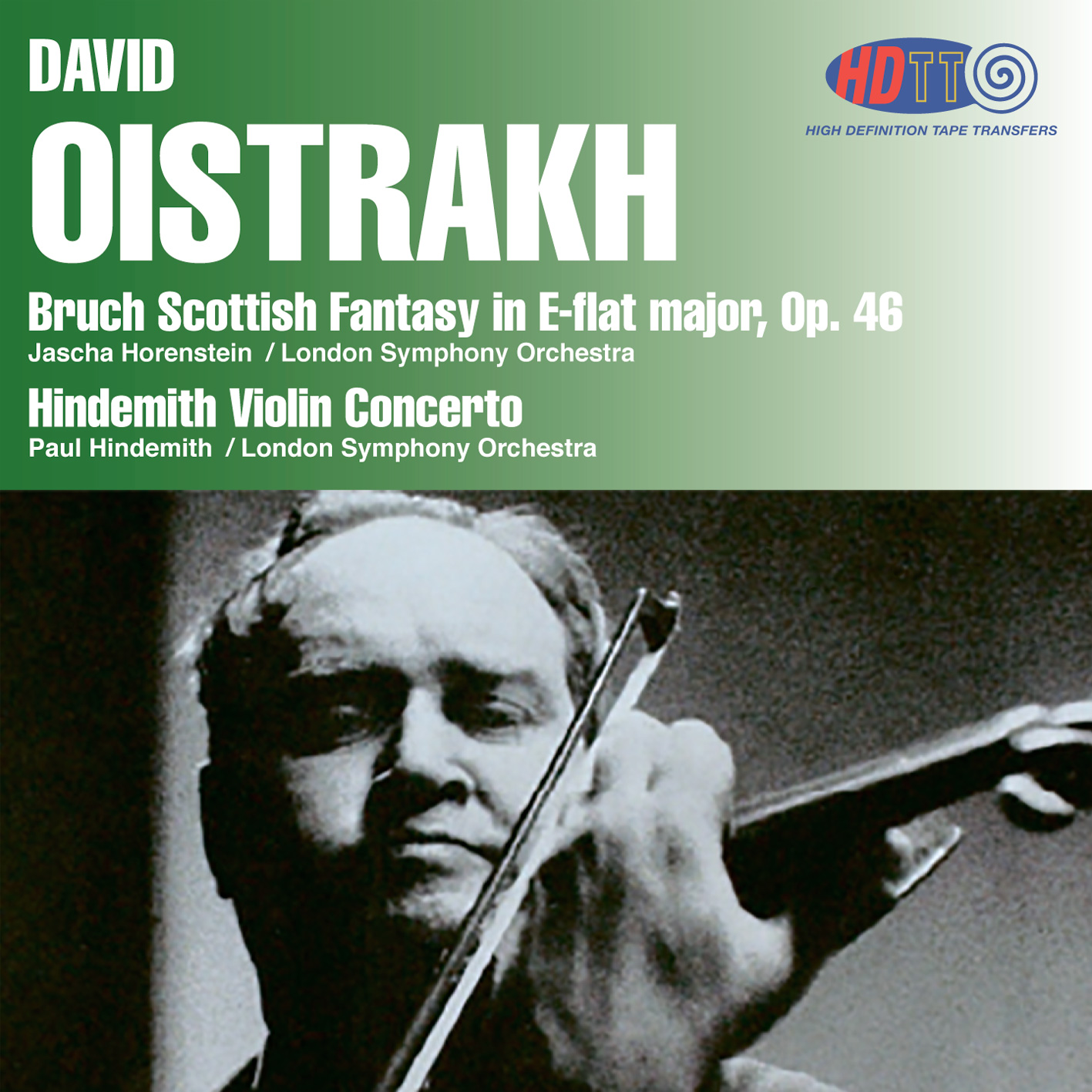 David Oistrakh, LSO - Bruch: Scottish Fantasy & Hindemith: Violin Concerto (1962/2014) [HDTT DSF DSD128/5.64MHz + FLAC 24bit/96kHz]
