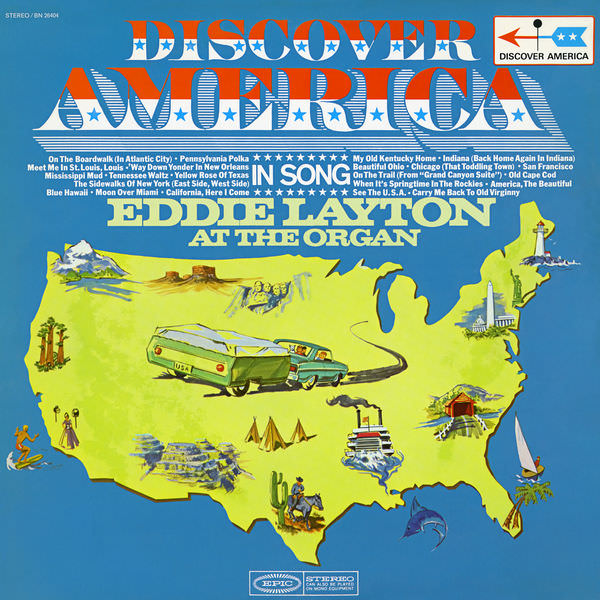 Eddie Layton – Discover America In Song (1968/2018) [FLAC 24bit/192kHz]