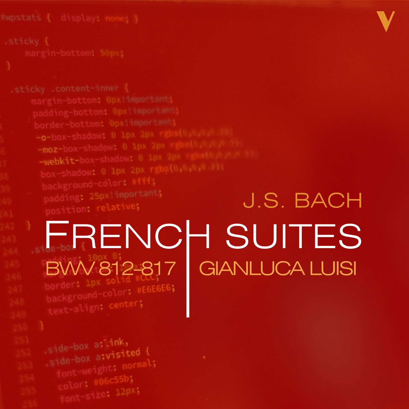 Gianluca Luisi - Bach: French Suites, BWV 812-817 (2018) [FLAC 24bit/88,2kHz]